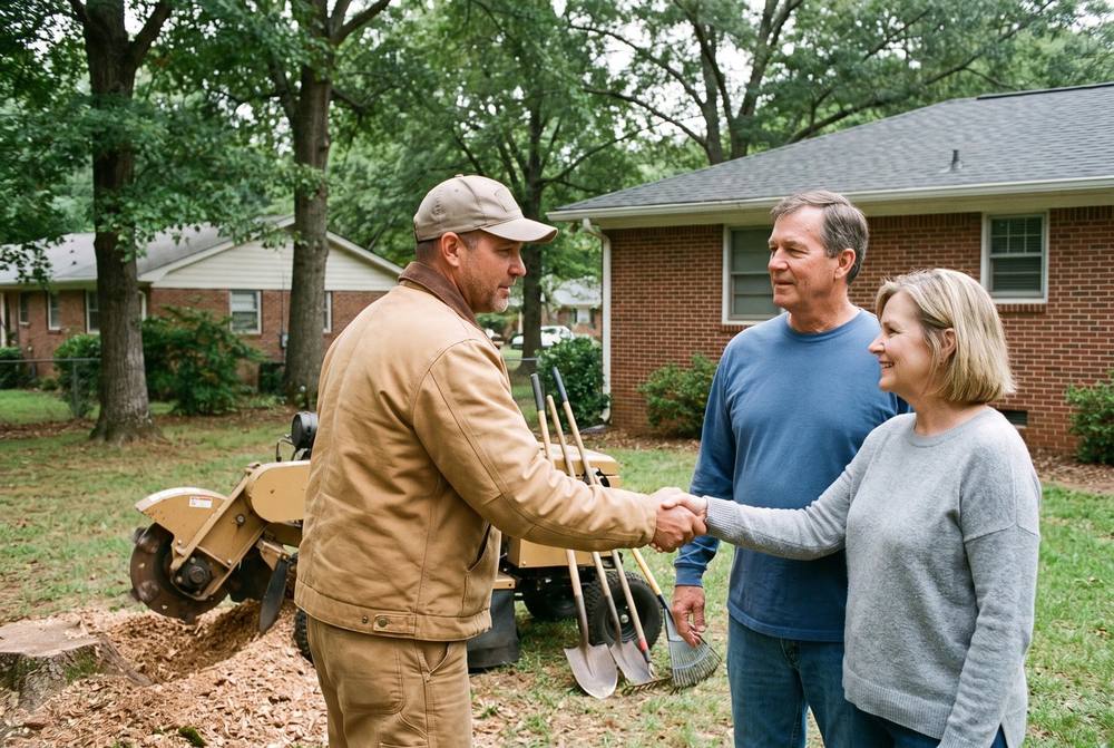 Walk-through with homeowner
