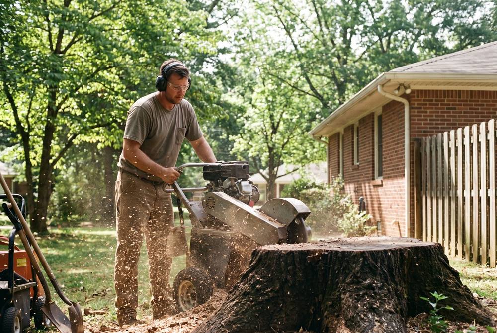 Grinding the stump